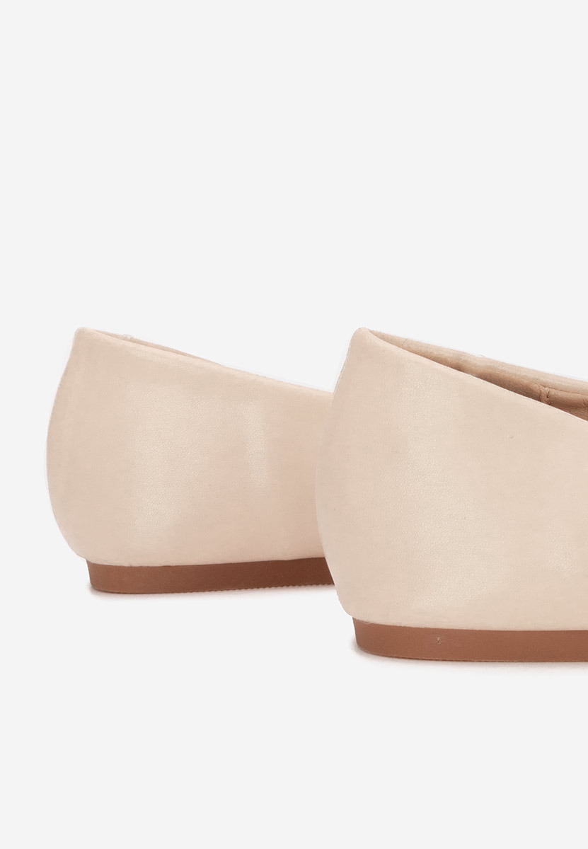 Béžové balerínky Izaura
