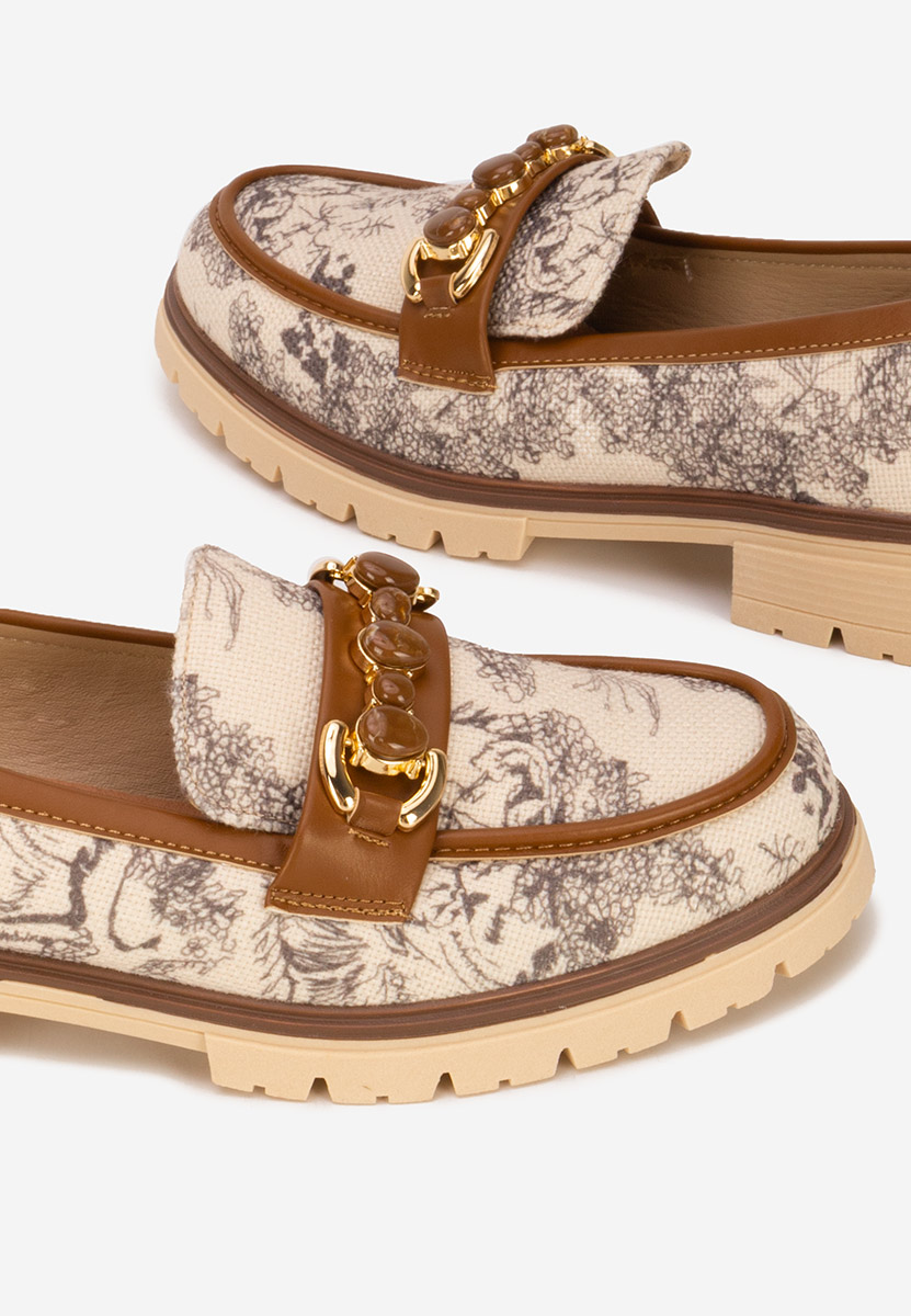 Camelové mokasíny dámske Amberlin