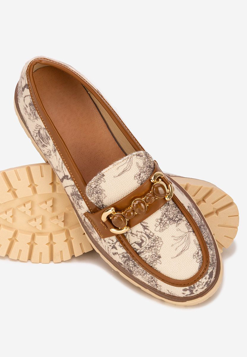 Camelové mokasíny dámske Amberlin