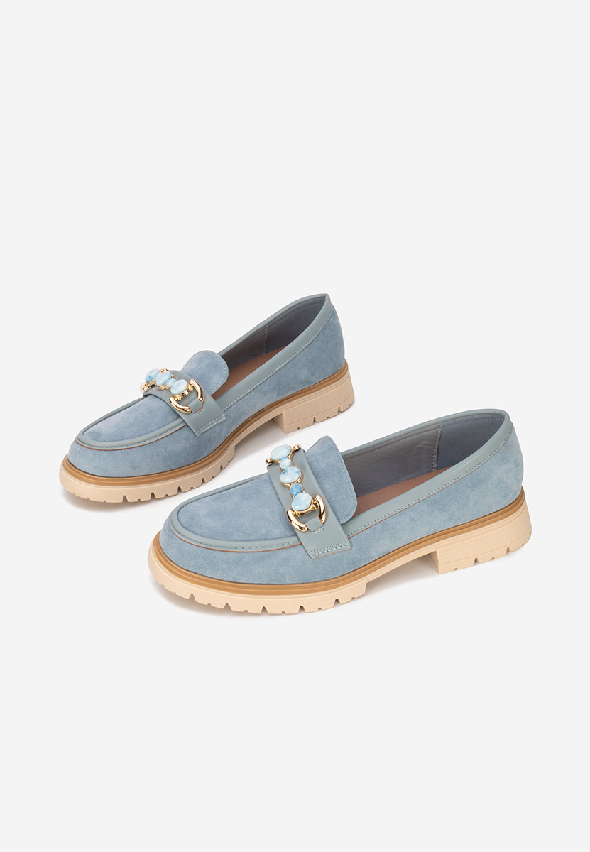 Modré mokasíny dámske Amberlin
