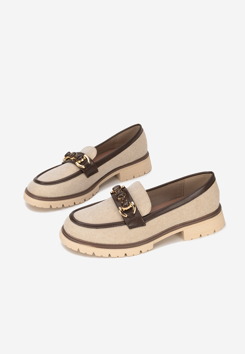 Nude mokasíny dámske Amberlin