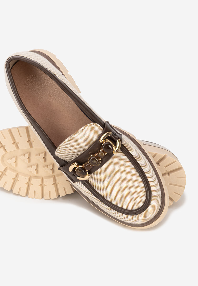 Nude mokasíny dámske Amberlin