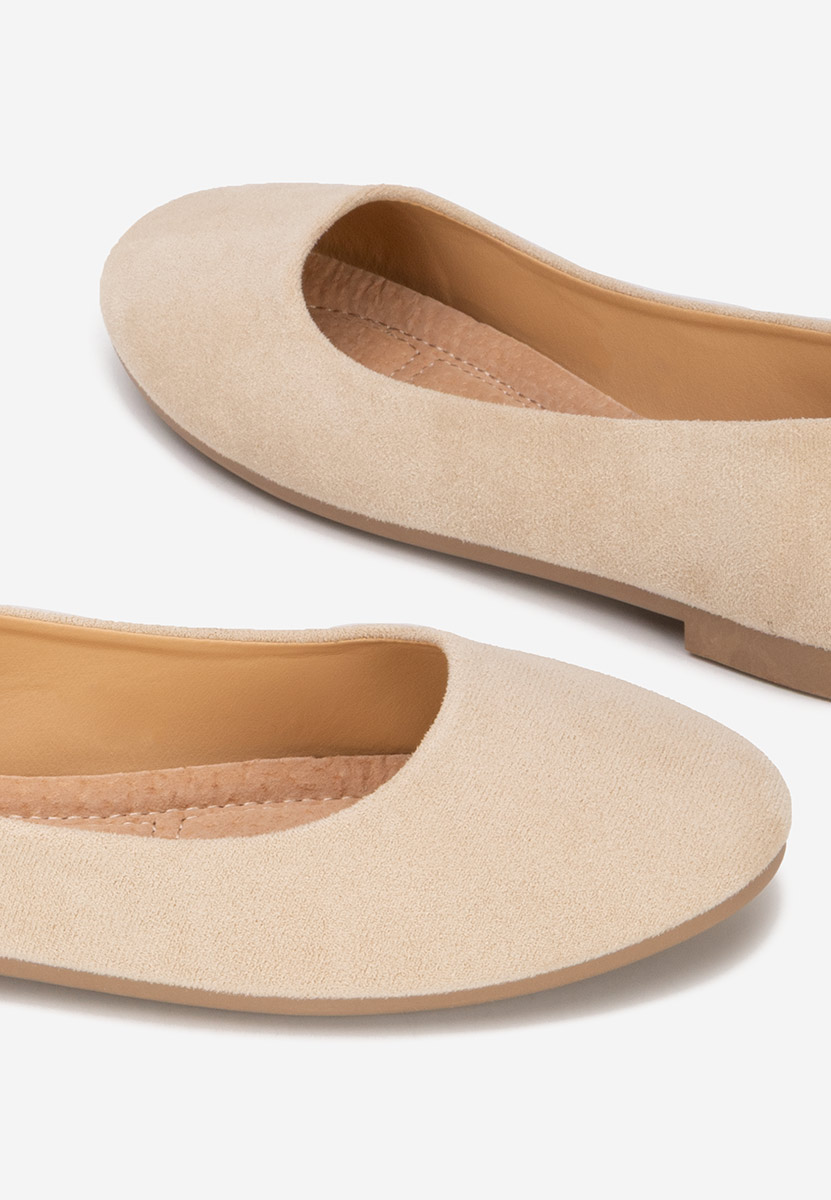 Khaki balerínky Agappia