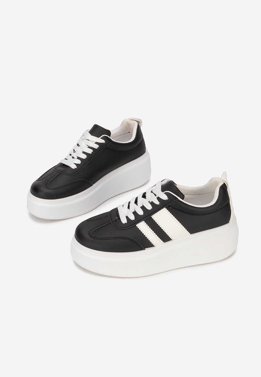 Čierne tenisky na platforme Semana