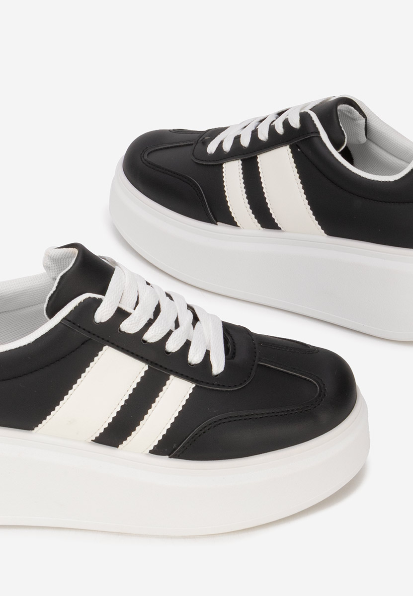 Čierne tenisky na platforme Semana