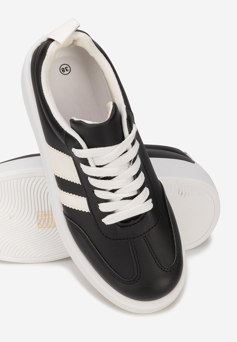 Čierne tenisky na platforme Semana