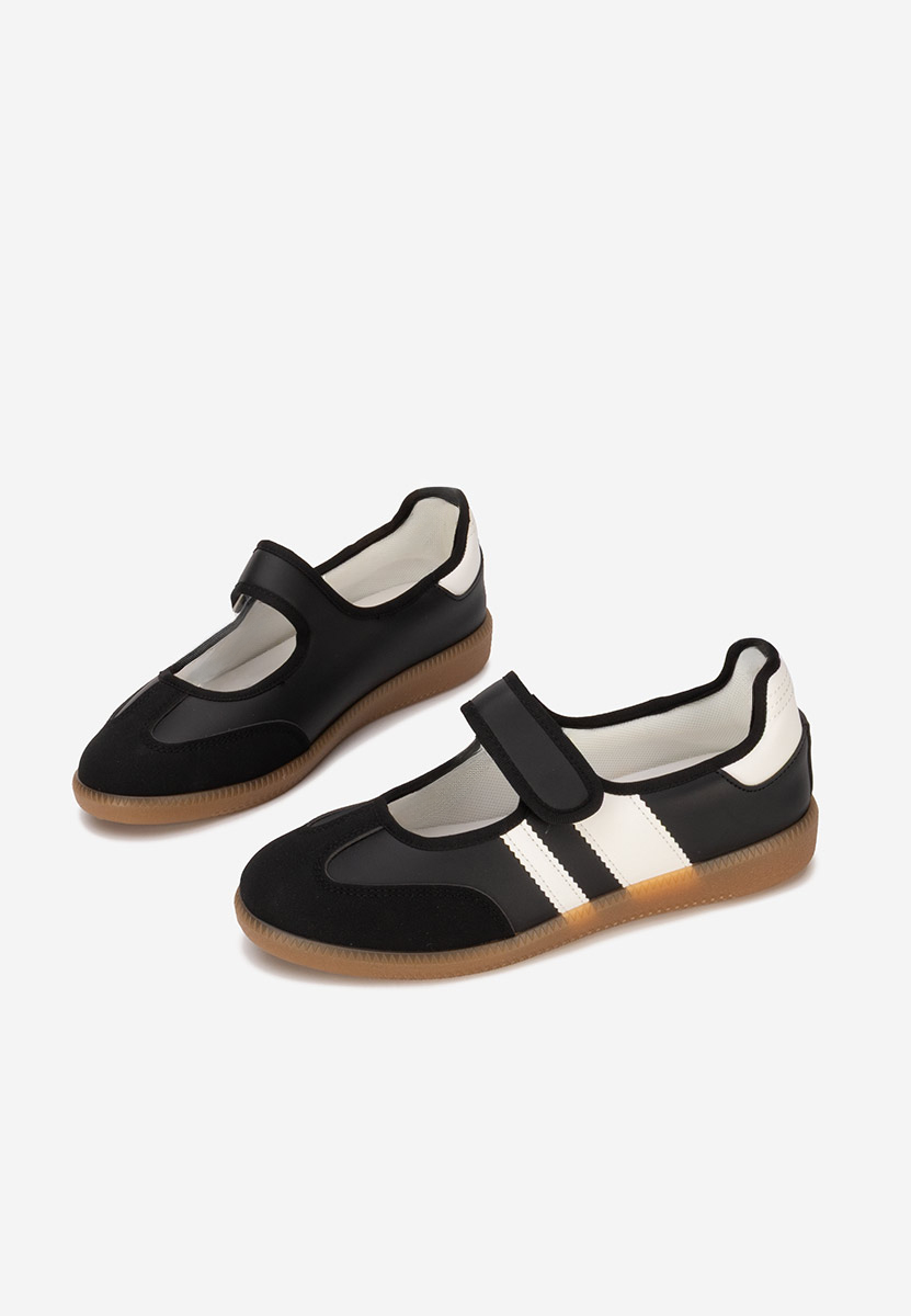 Čierne sportove balerinky Elisio