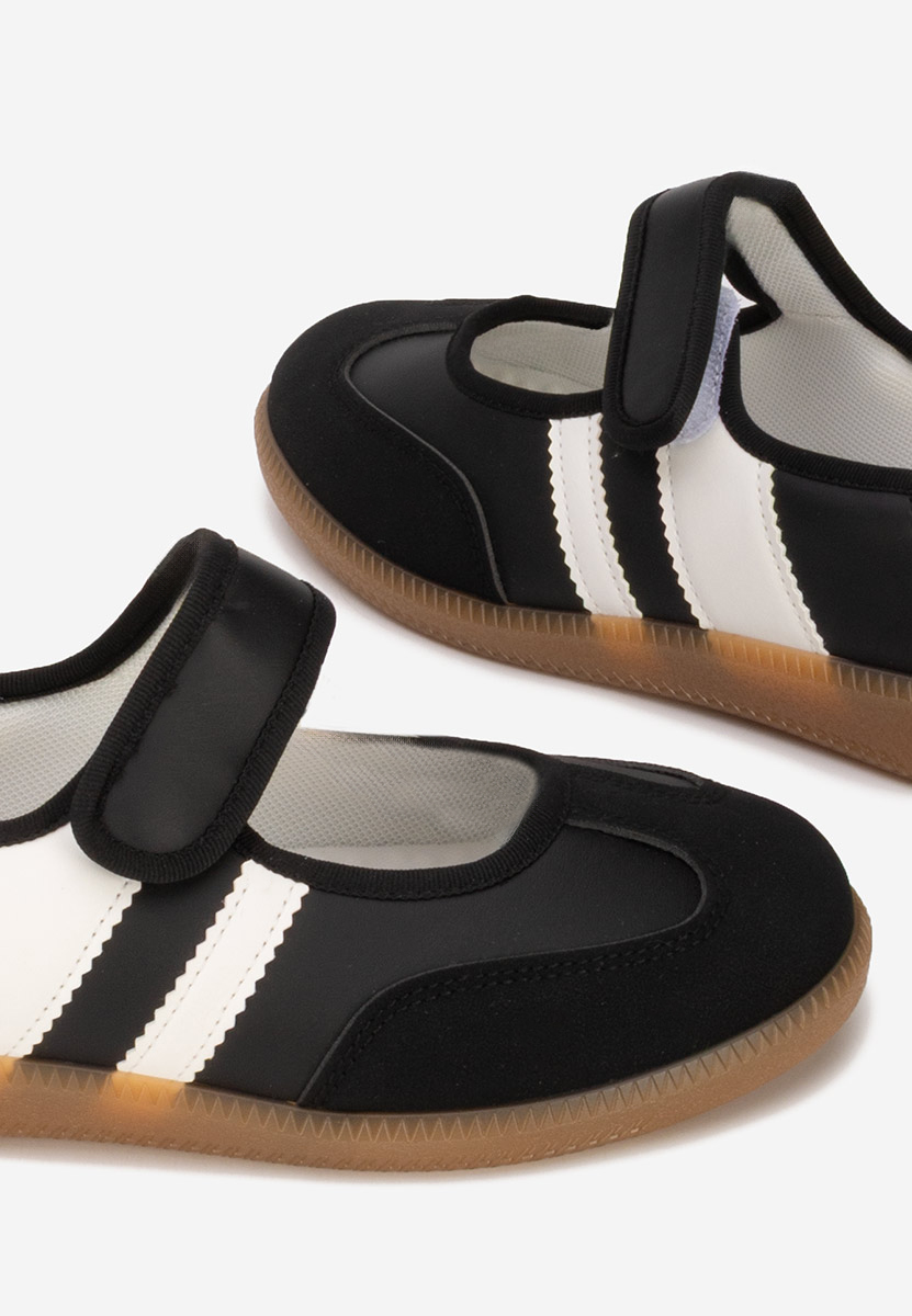 Čierne sportove balerinky Elisio