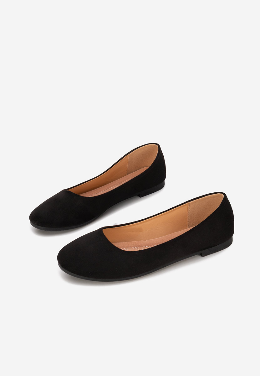 Čierne balerínky Agappia