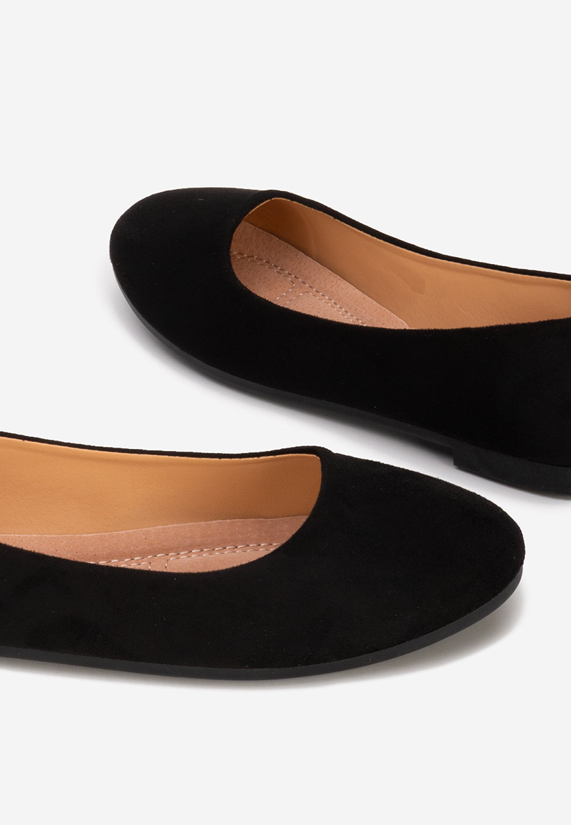 Čierne balerínky Agappia