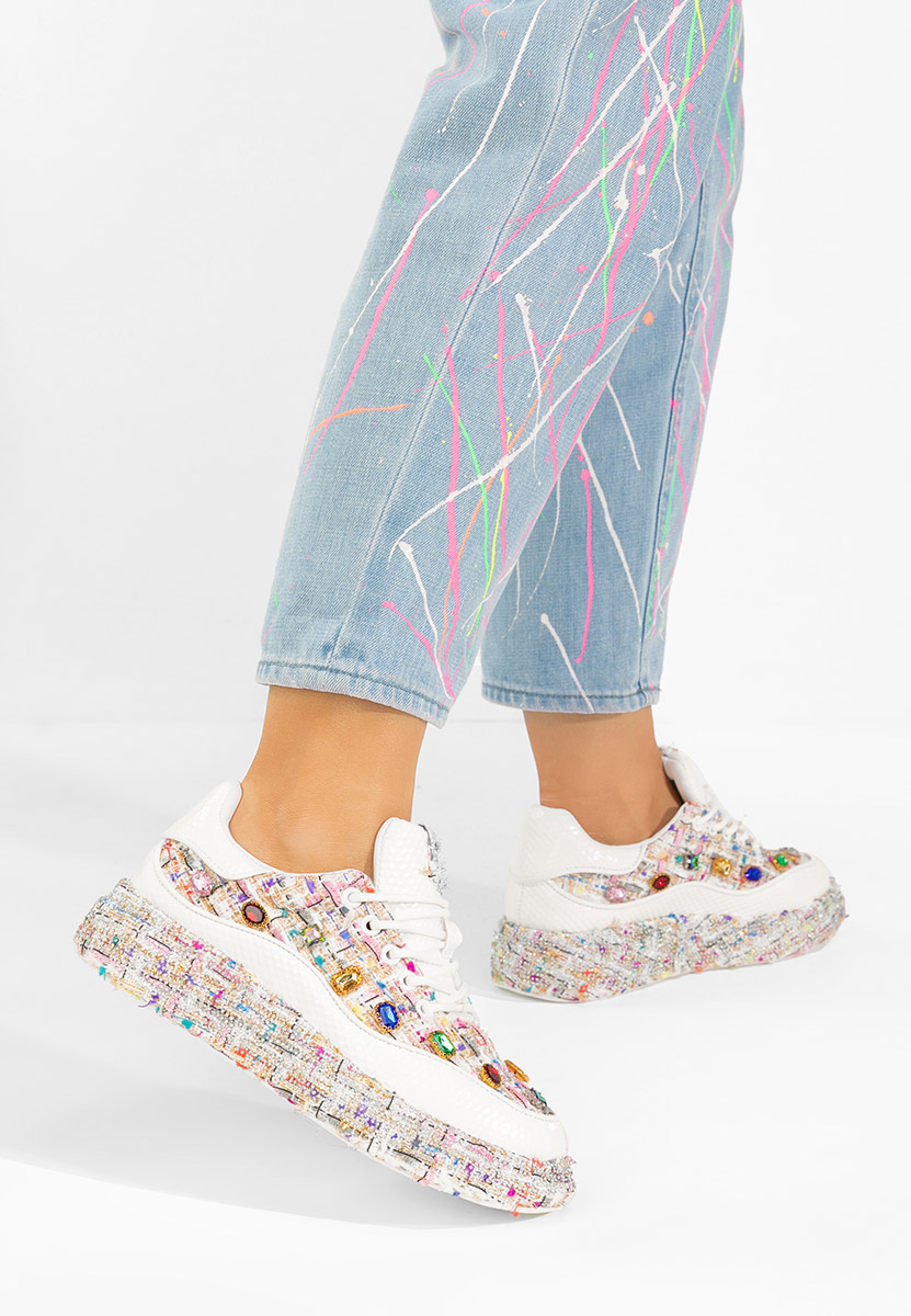 Farebné tenisky na platforme Daneta