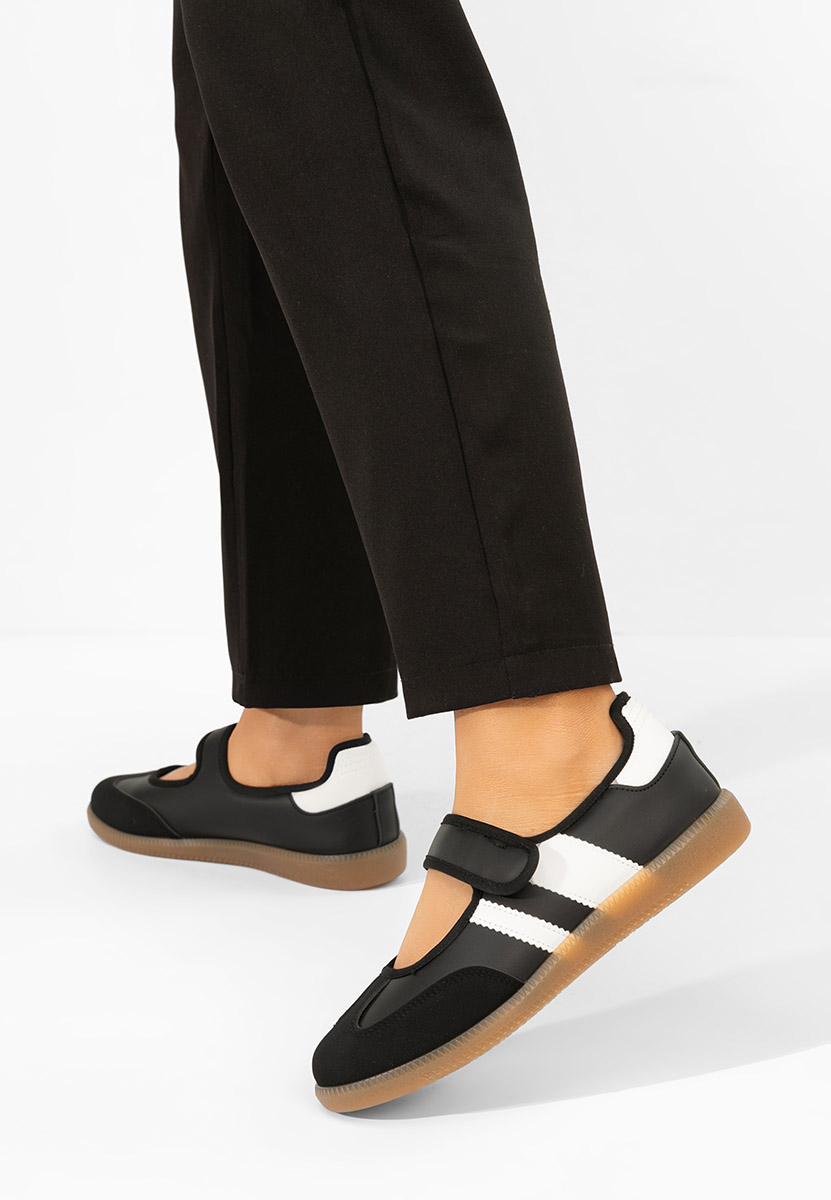 Čierne sportove balerinky Elisio