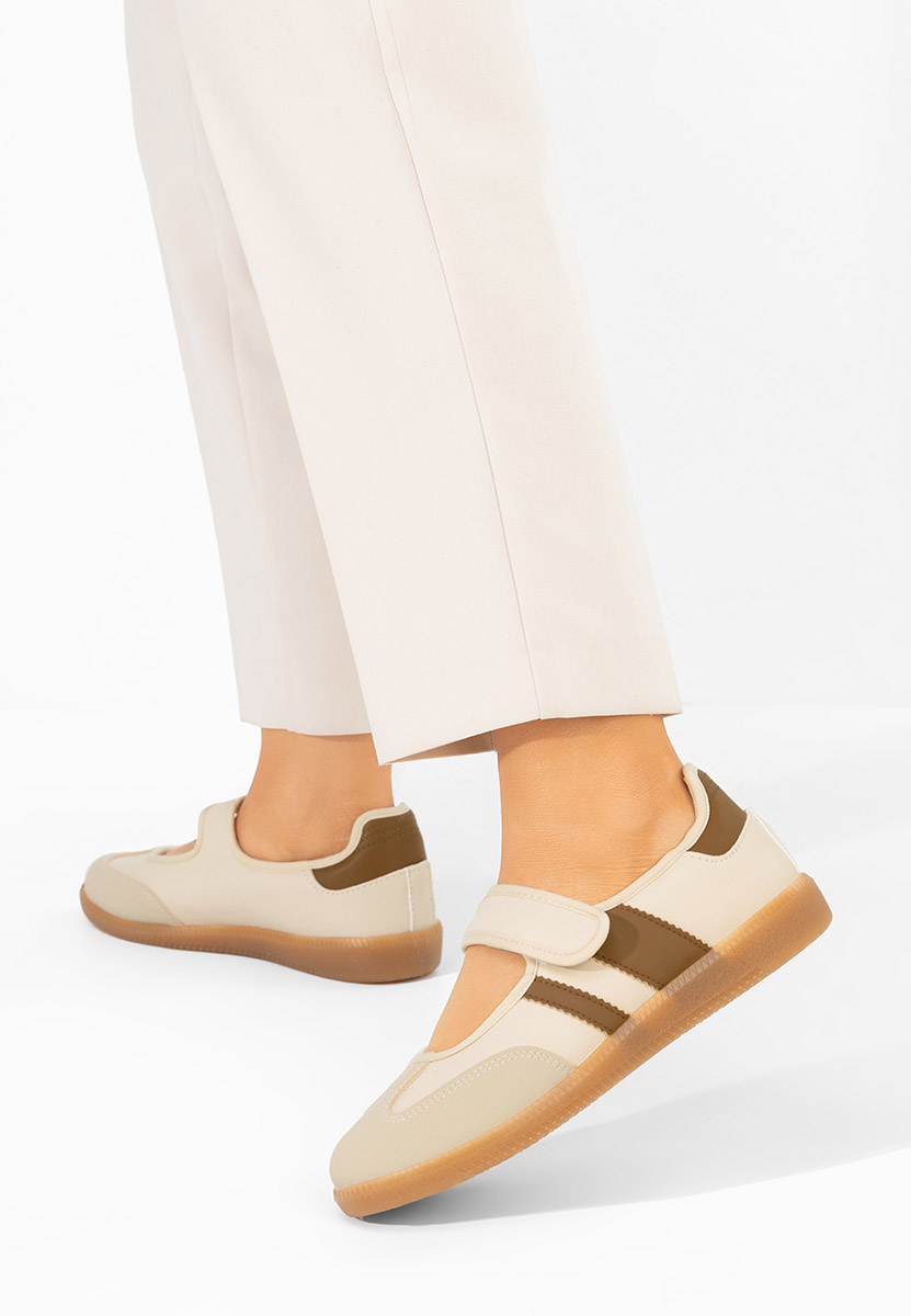 Béžové sportove balerinky Elisio