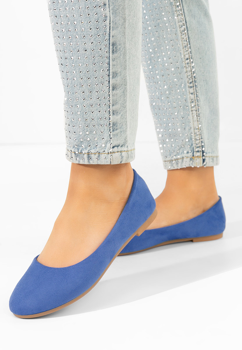 Modré balerínky Agappia