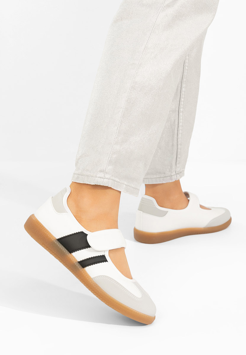 Biele sportove balerinky Elisio