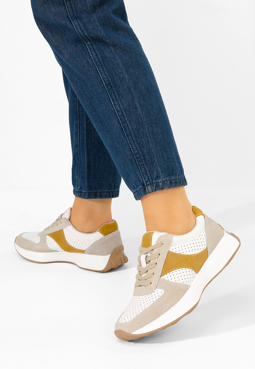 Biele dámske tenisky Attila V4