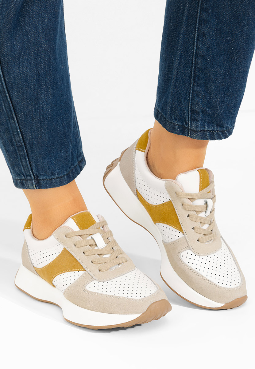 Biele dámske tenisky Attila V4