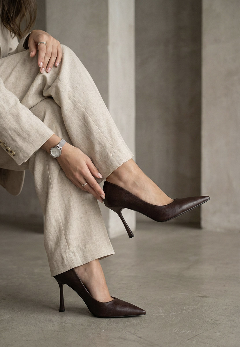 Hnedé lodičky Isabele