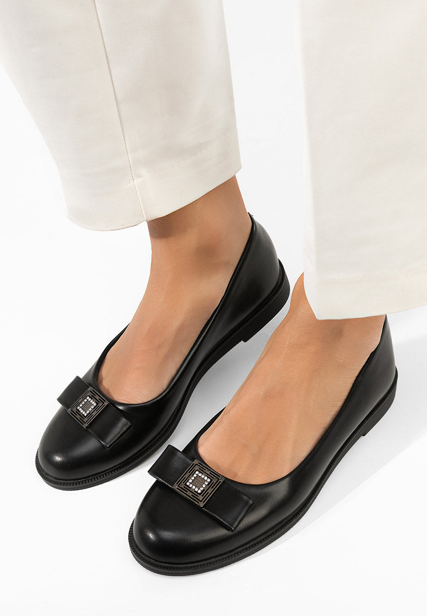 Čierne balerínky Sidiona