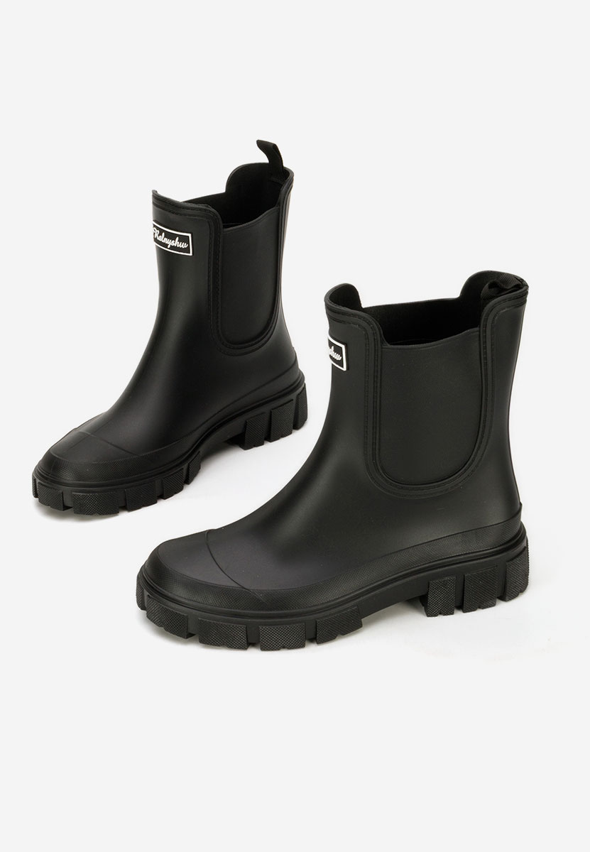 Čierne dámské gumáky Aimeea