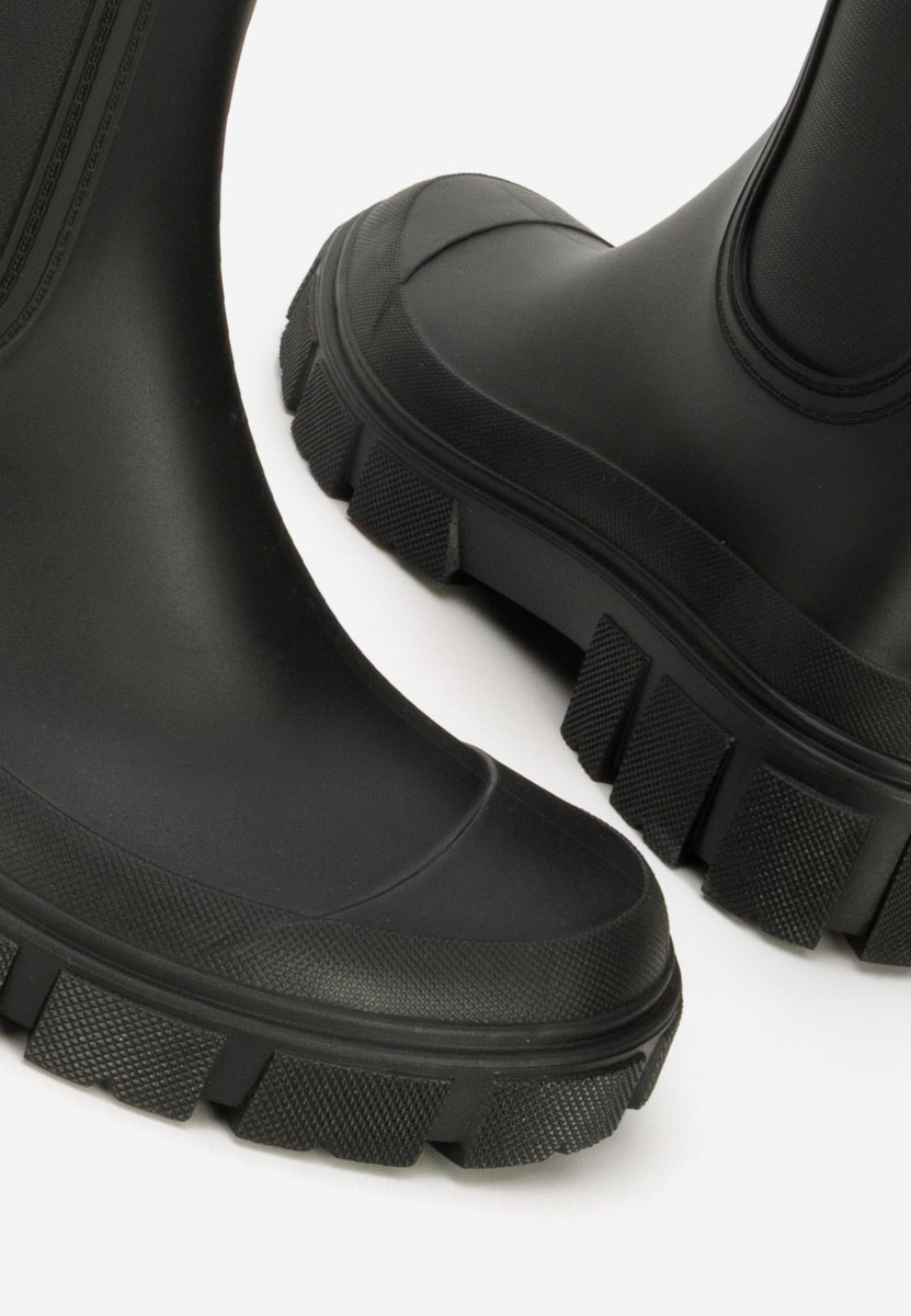 Čierne dámské gumáky Aimeea