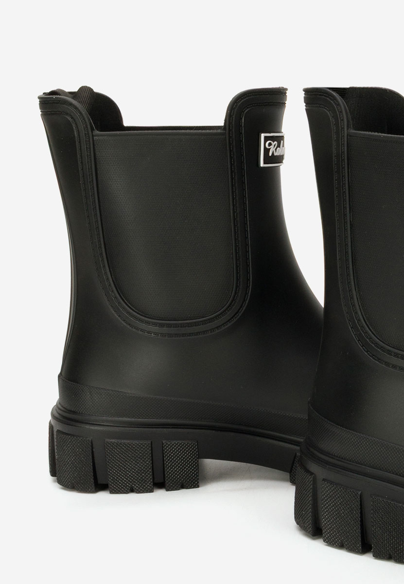 Čierne dámské gumáky Aimeea