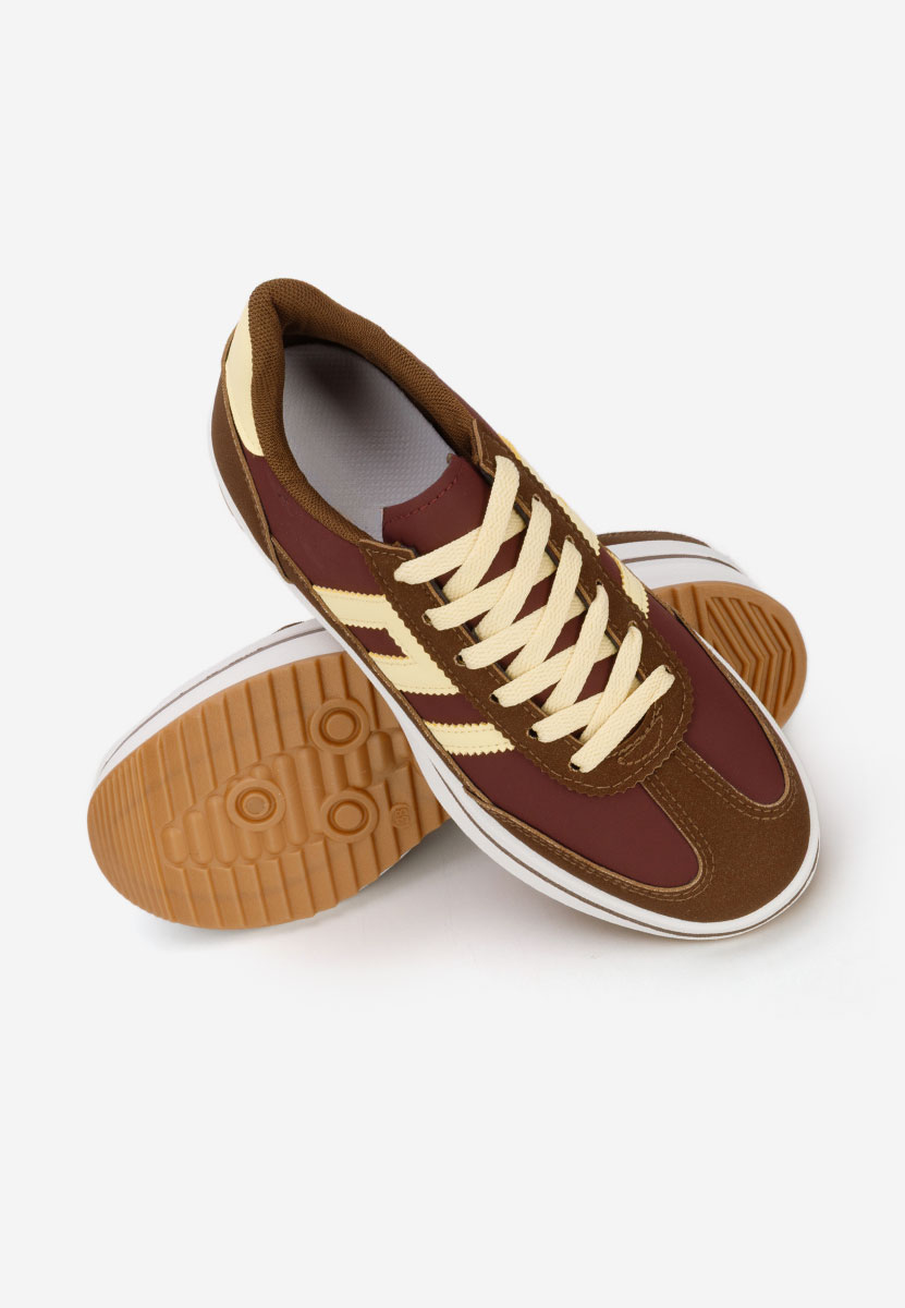 Hnedé tenisky na platforme Jesie