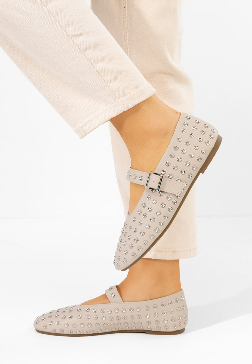 E-shop Béžové balerínky Karem