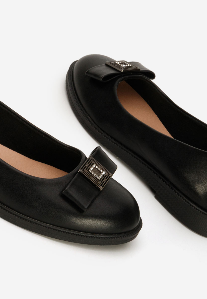 Čierne balerínky Sidiona