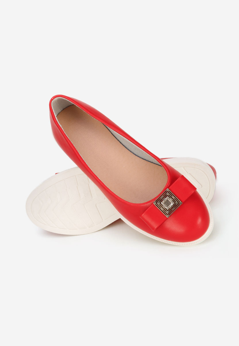 Červené balerínky Sidiona
