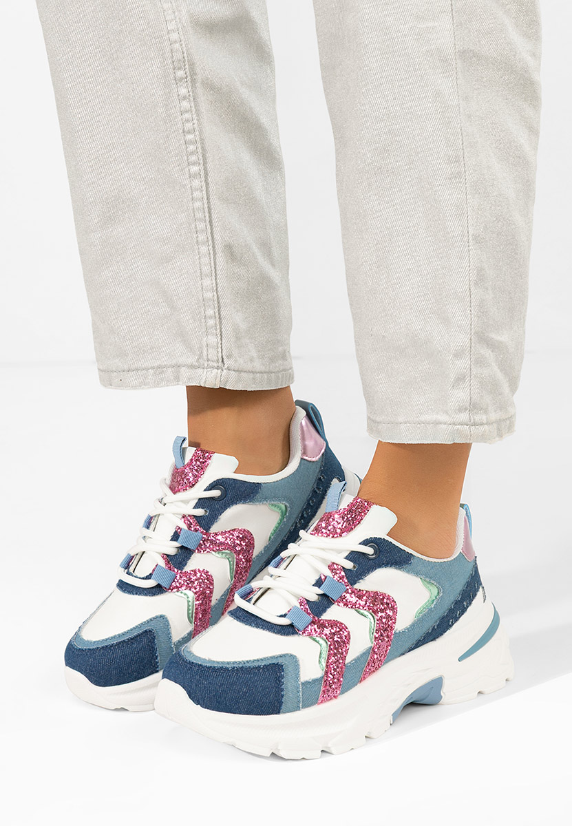 E-shop Denim tenisky na platforme Odinea