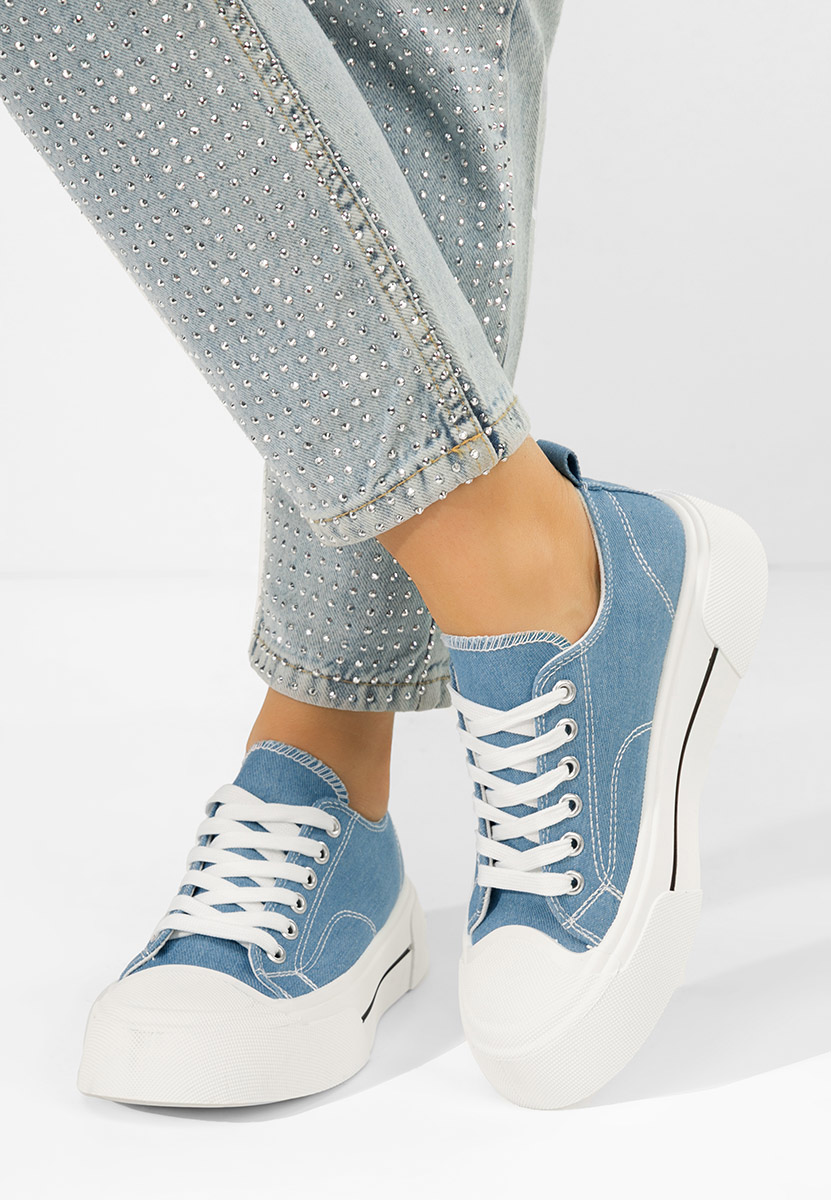 E-shop Denim dámske nízké tenisky Jessia