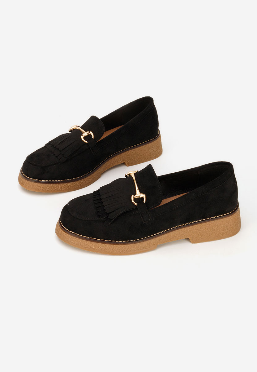 Čierne mokasíny dámske Kemily