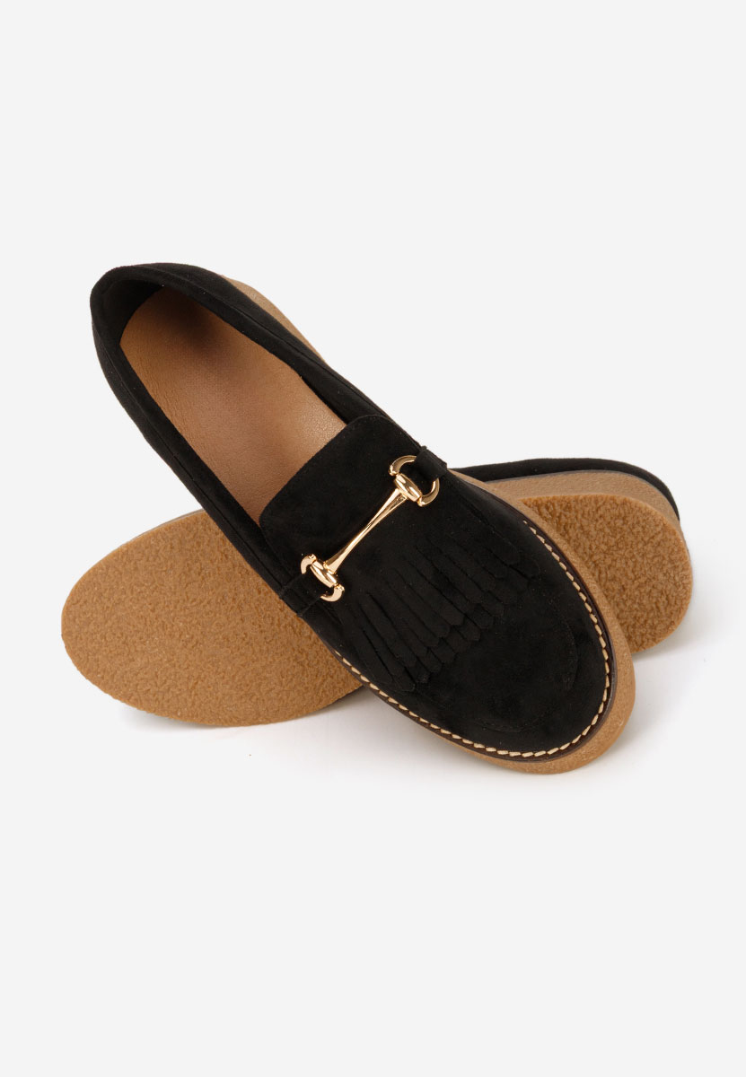 Čierne mokasíny dámske Kemily