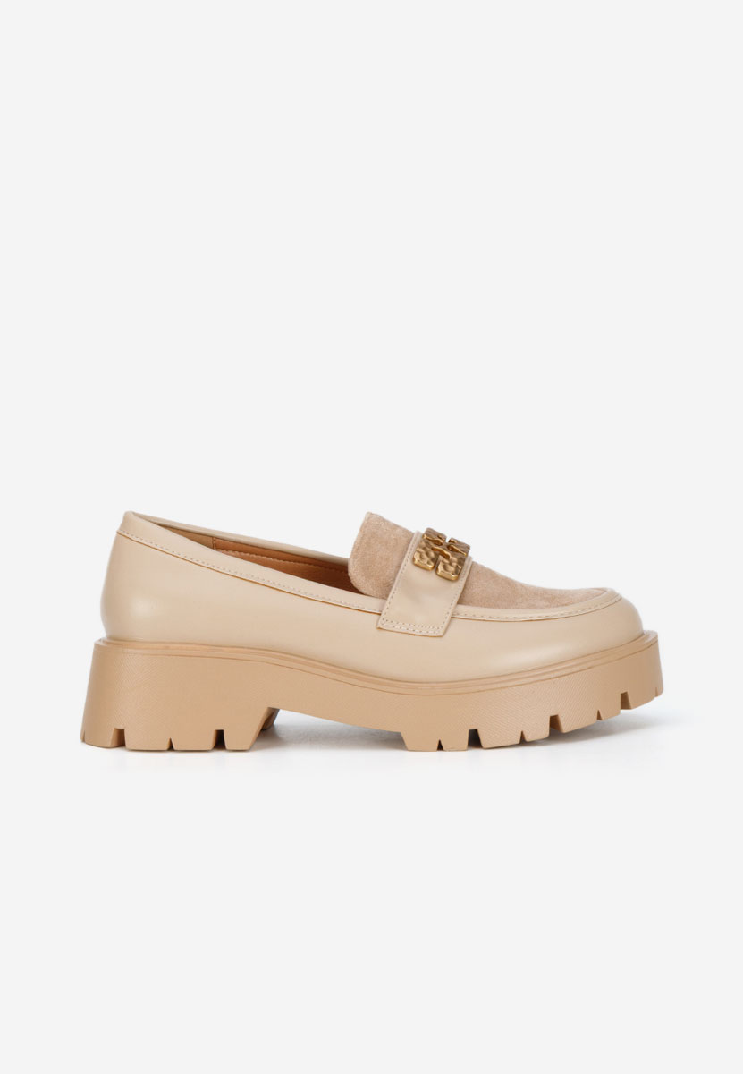 Khaki mokasíny dámske Karamela