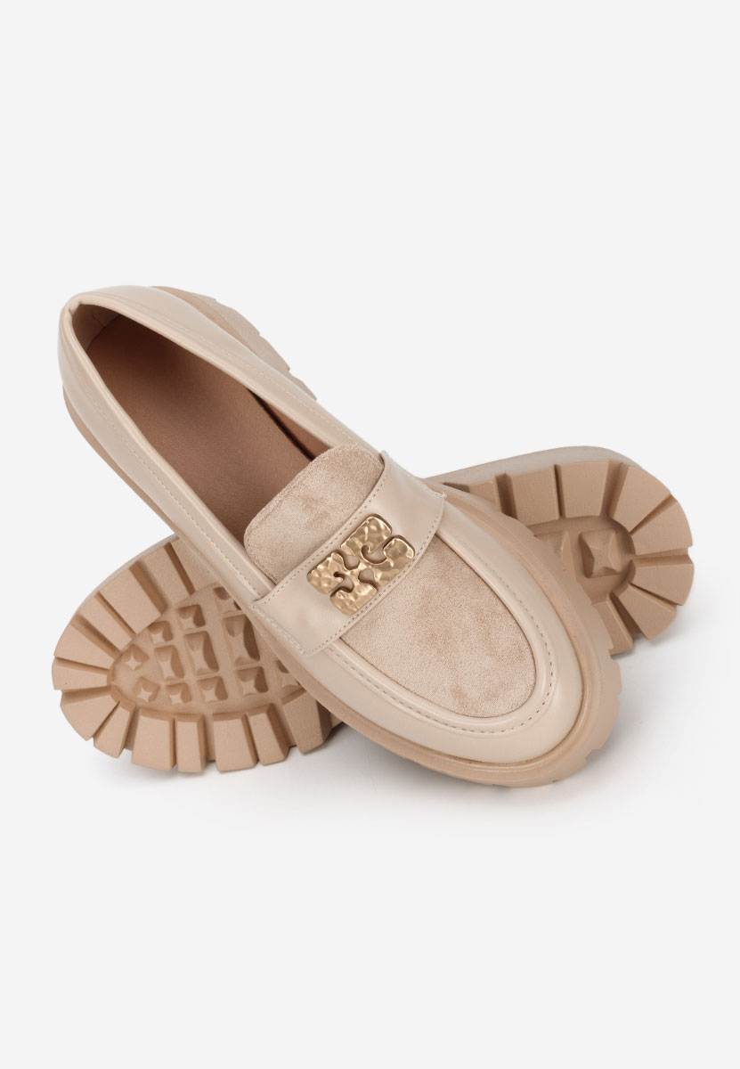 Khaki mokasíny dámske Karamela