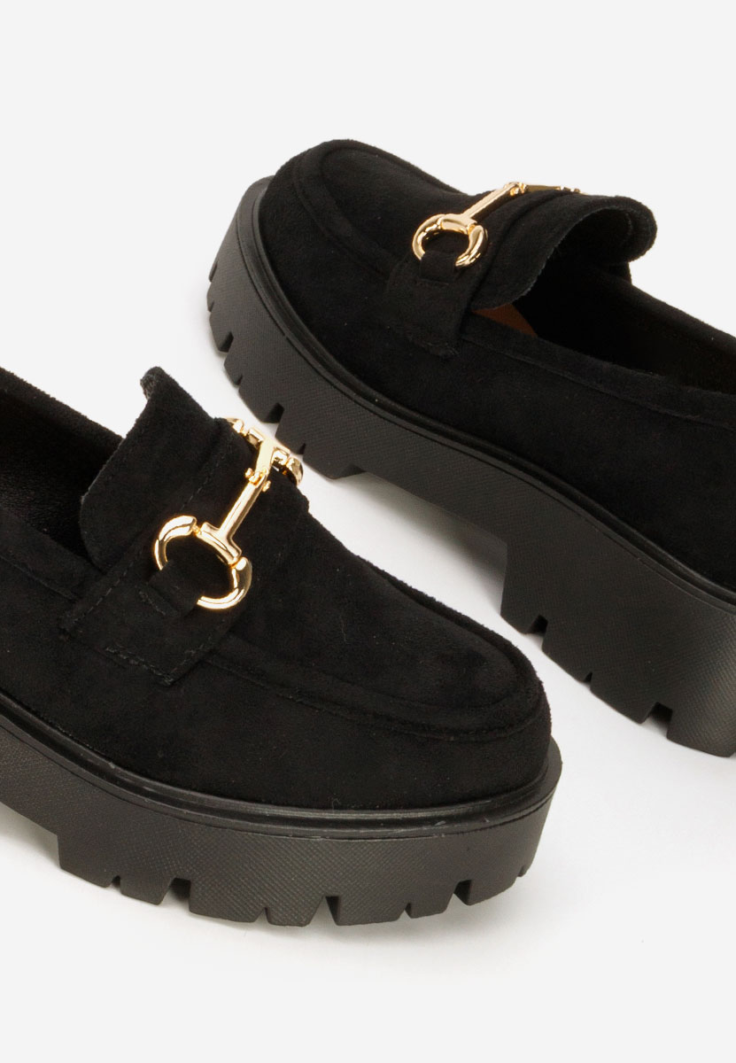 Čierne mokasíny dámske Belvina