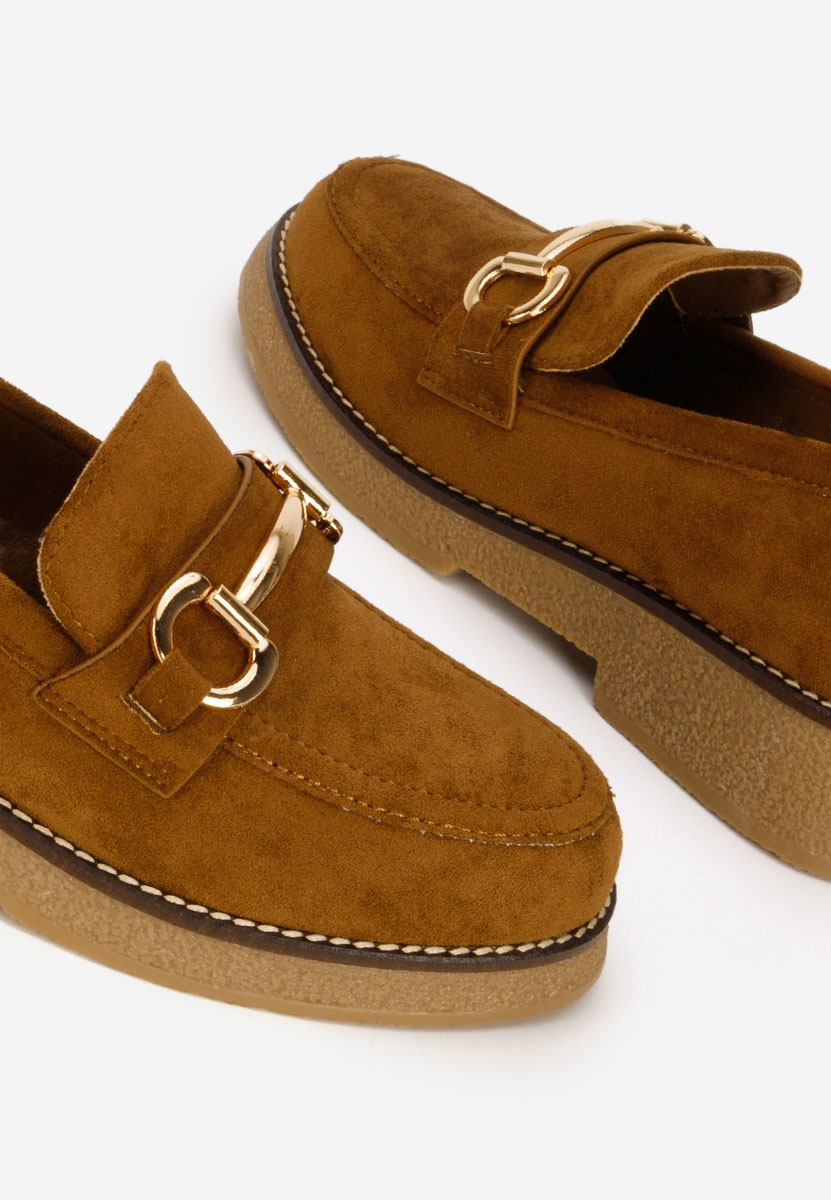 Hnedé mokasíny dámske Ylenia V2