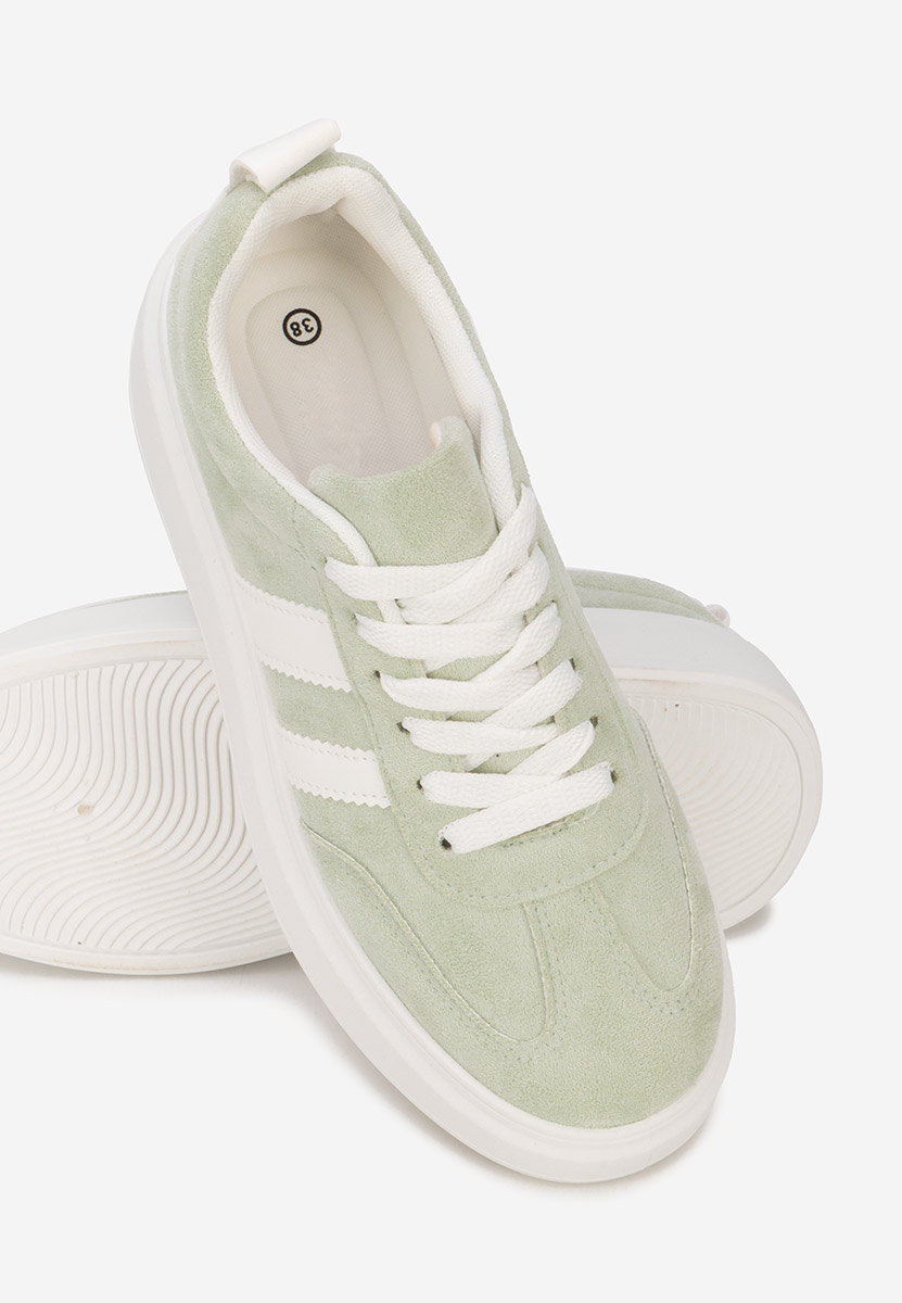 Zelené tenisky na platforme Semana