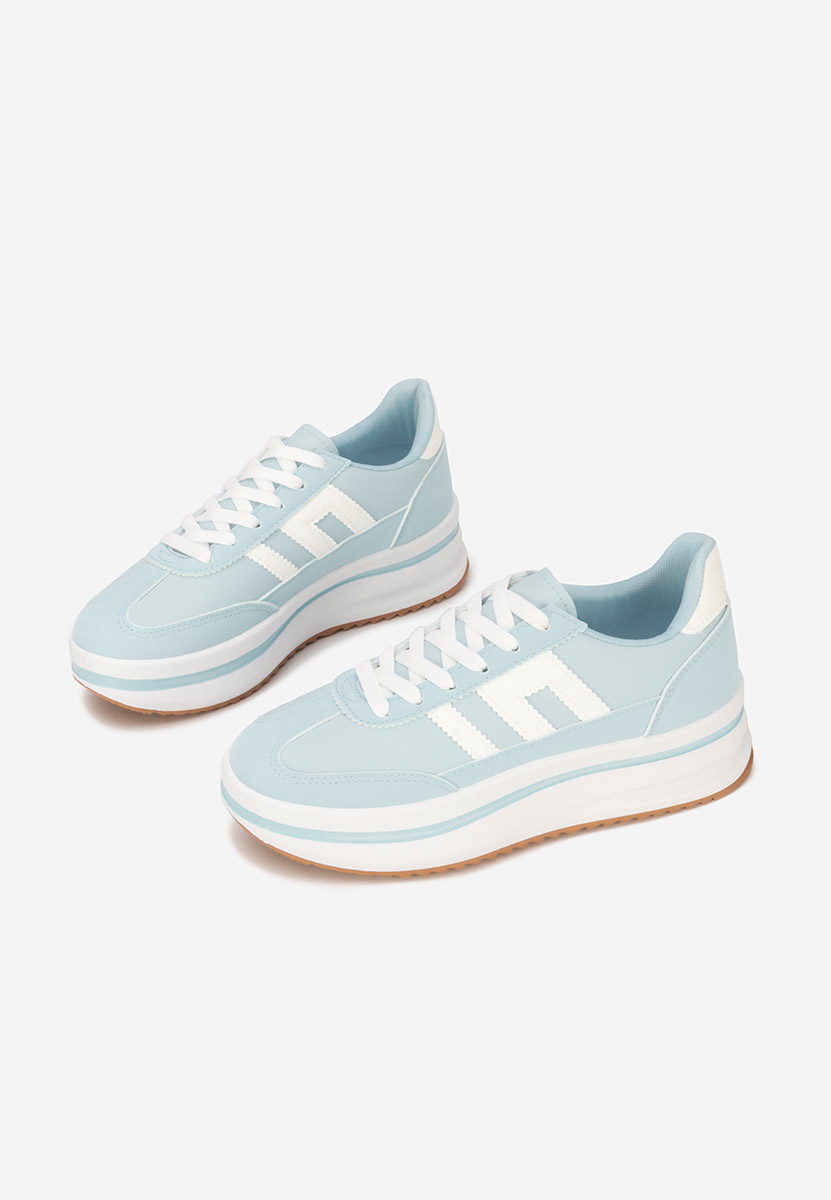 Modré tenisky na platforme Jesie