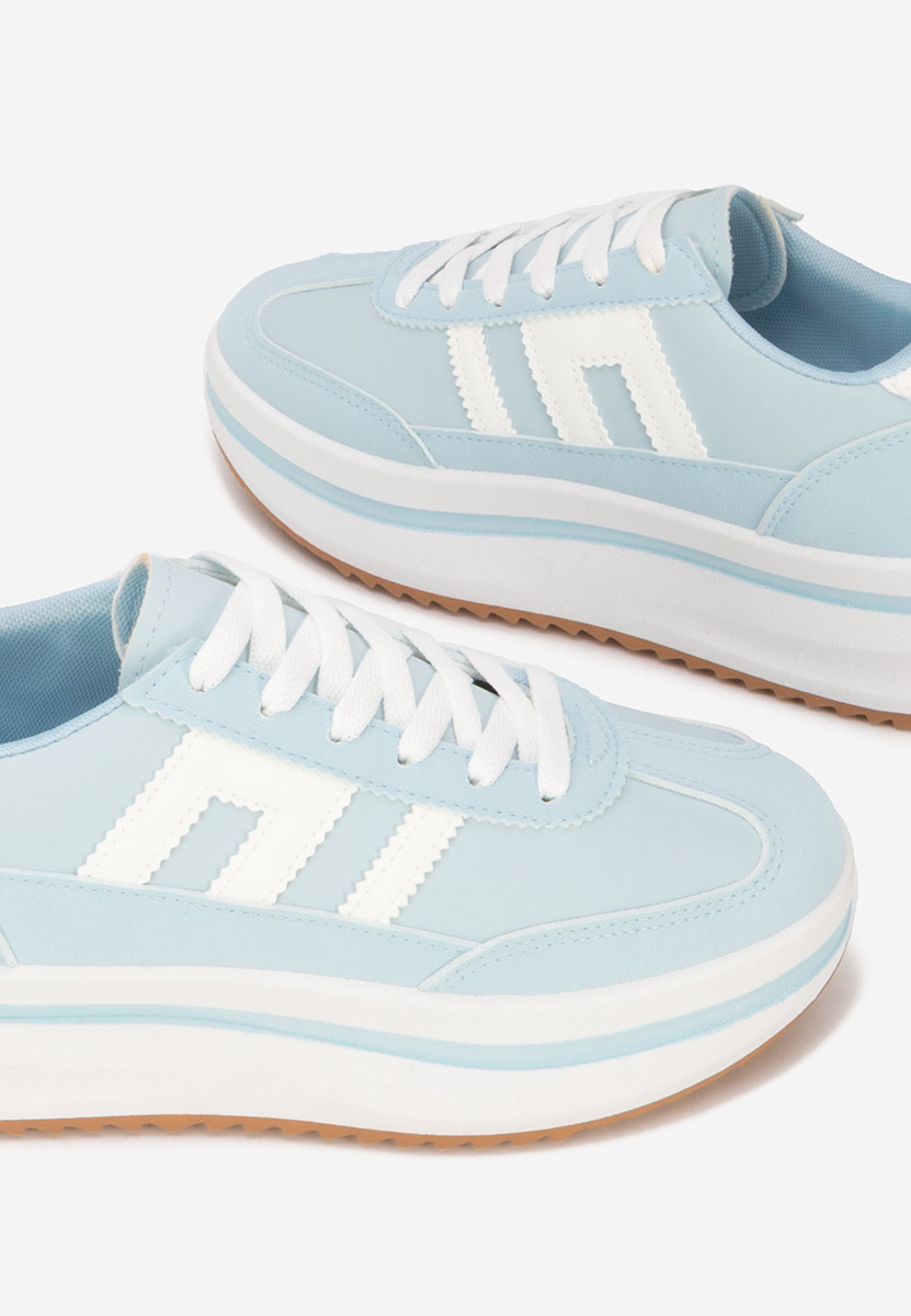Modré tenisky na platforme Jesie