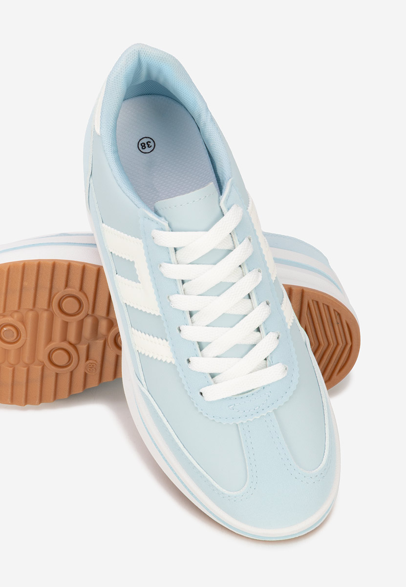 Modré tenisky na platforme Jesie