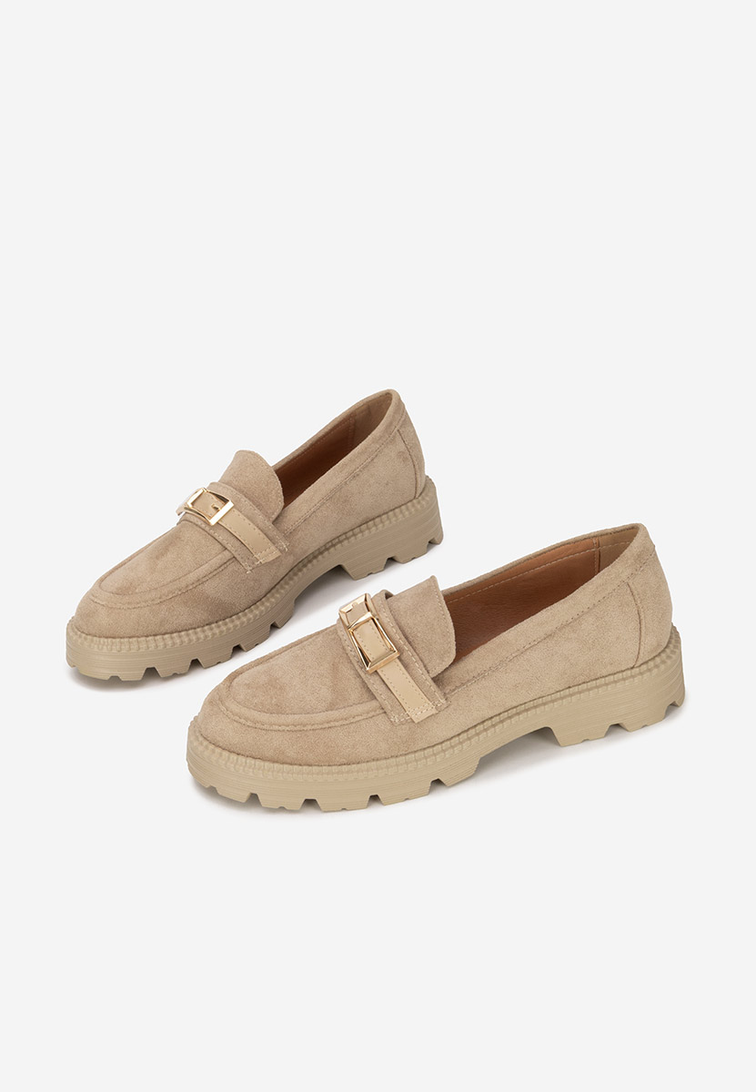 Khaki mokasíny dámske Katiana