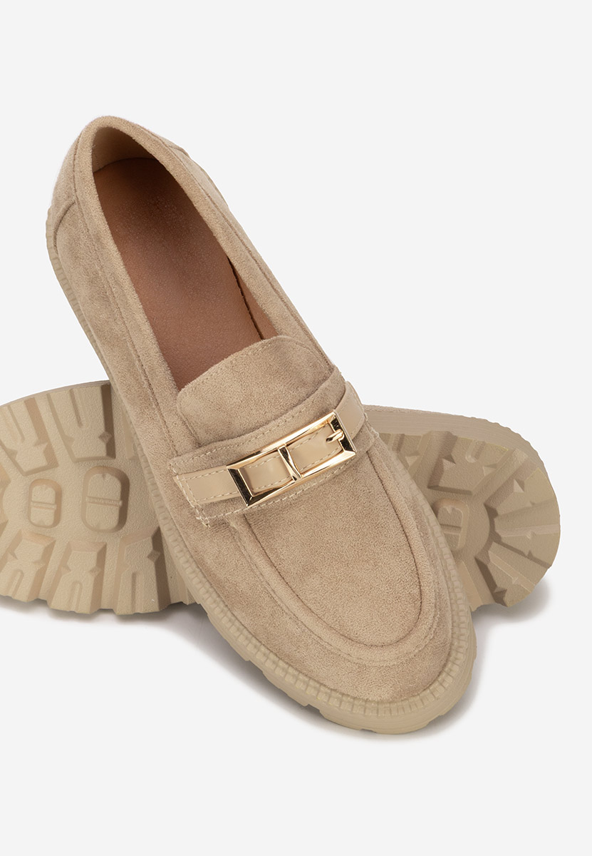 Khaki mokasíny dámske Katiana