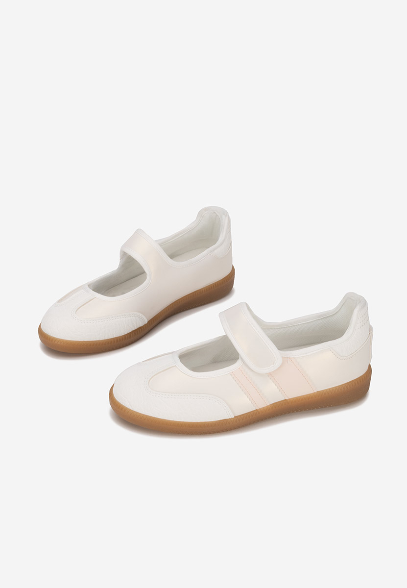 Biele sportove balerinky Elisio V2