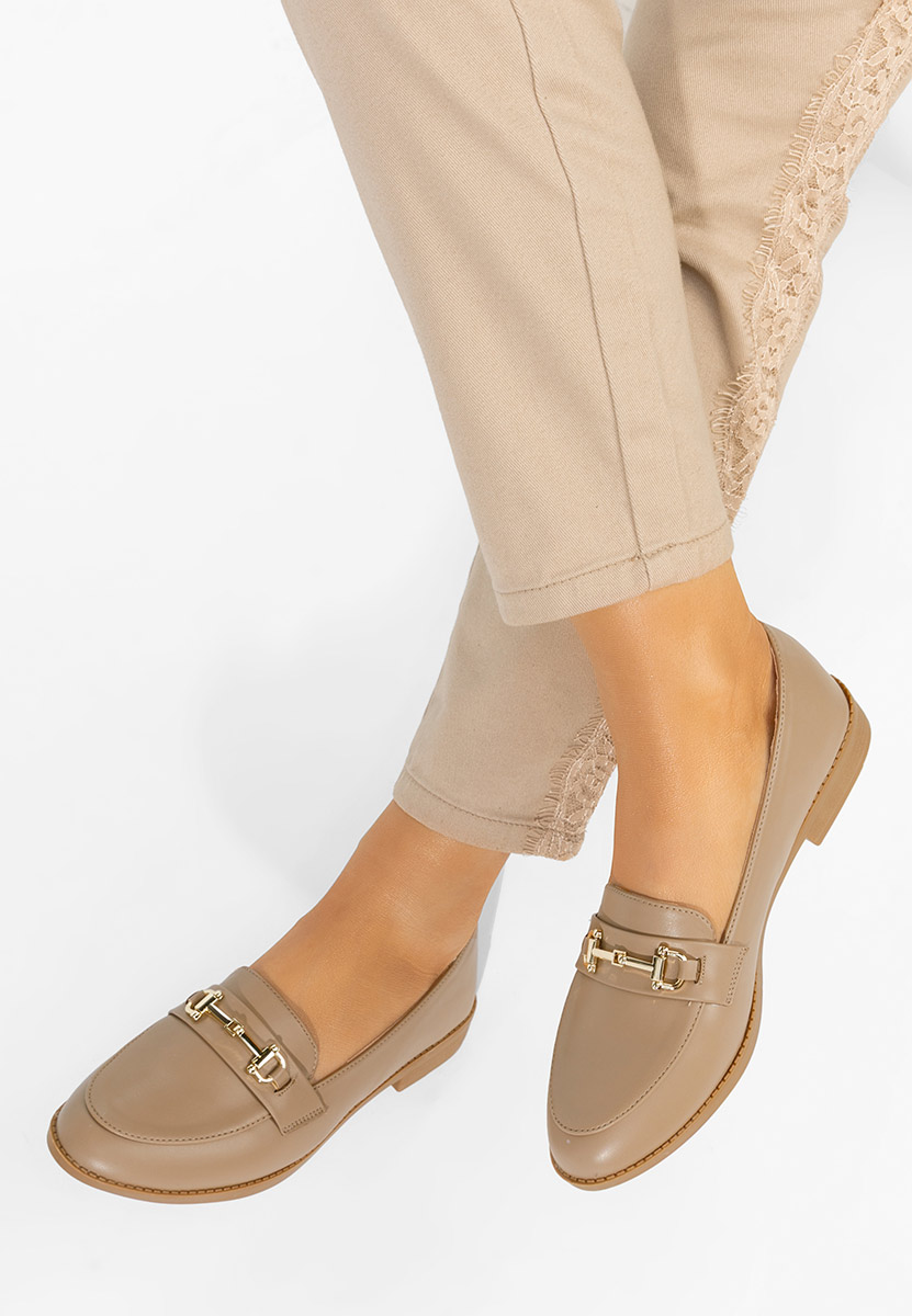 E-shop Khaki mokasíny dámske Xeniana