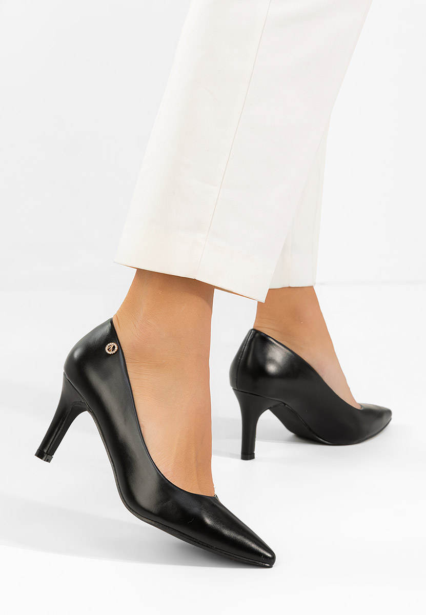 Čierne lodičky Sirinia V2