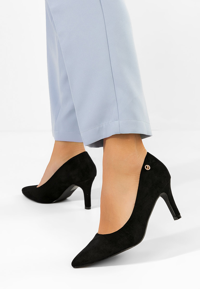 Čierne lodičky Sirinia