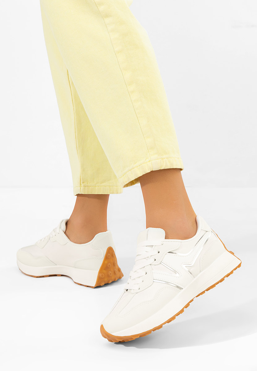 Biele dámske tenisky Aminay