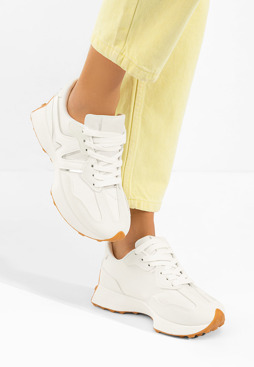 Biele dámske tenisky Aminay